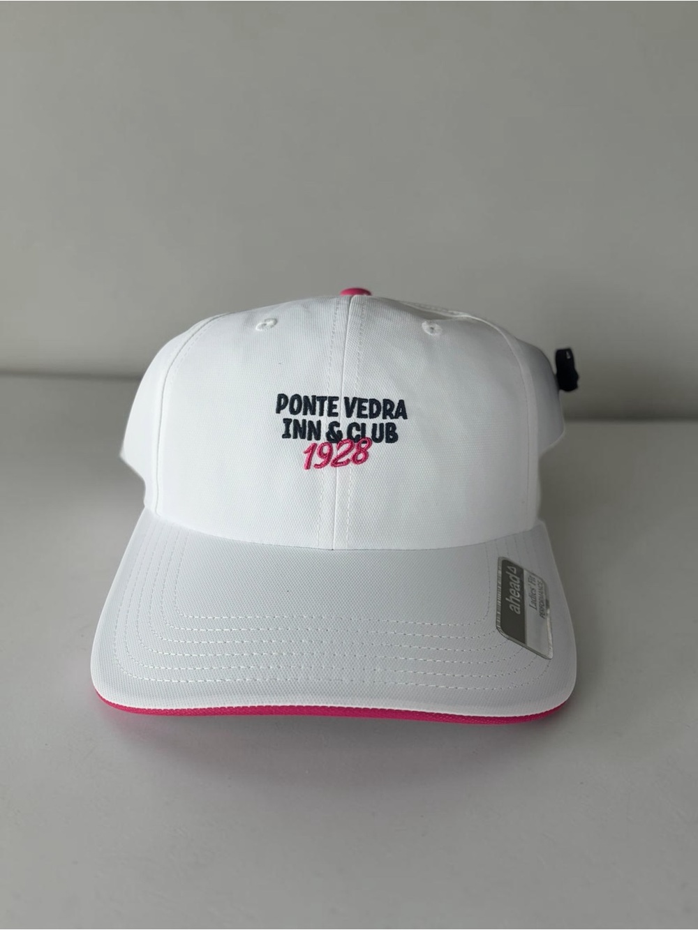 Ponte Vedra Inn & Club 1928 White & Pink Baseball Cap